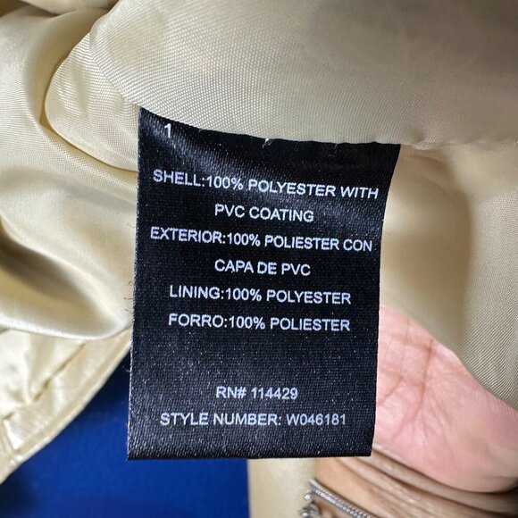 Frida G. London Women's Faux Leather Moto Jacket Large #56-10 - Picture 10 of 10